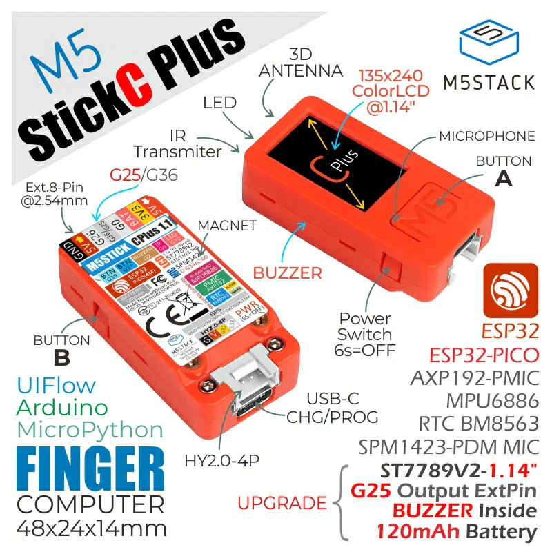 M5StickC-PLUS